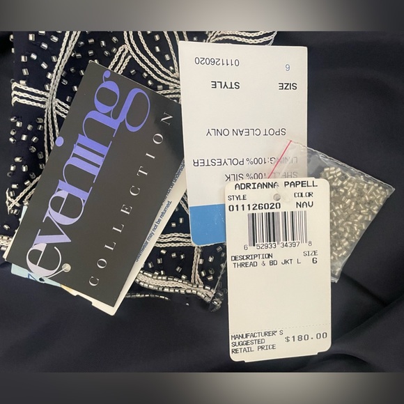 Vintage 💯 Silk Jacket - Picture 14 of 15